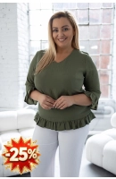 M56704 BLUZKA FANTASY KHAKI KRESZ